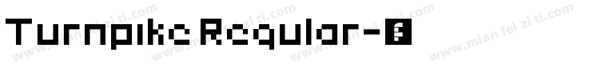 Turnpike Regular字体转换